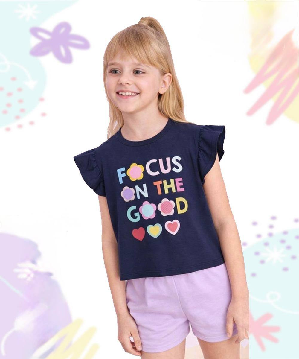 Girls Printed Summer Set – Focus on the Good