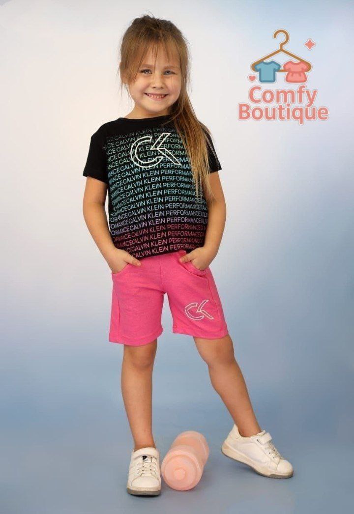 Girls Everyday Two-Piece Set – Comfortable Cotton Summer Wear