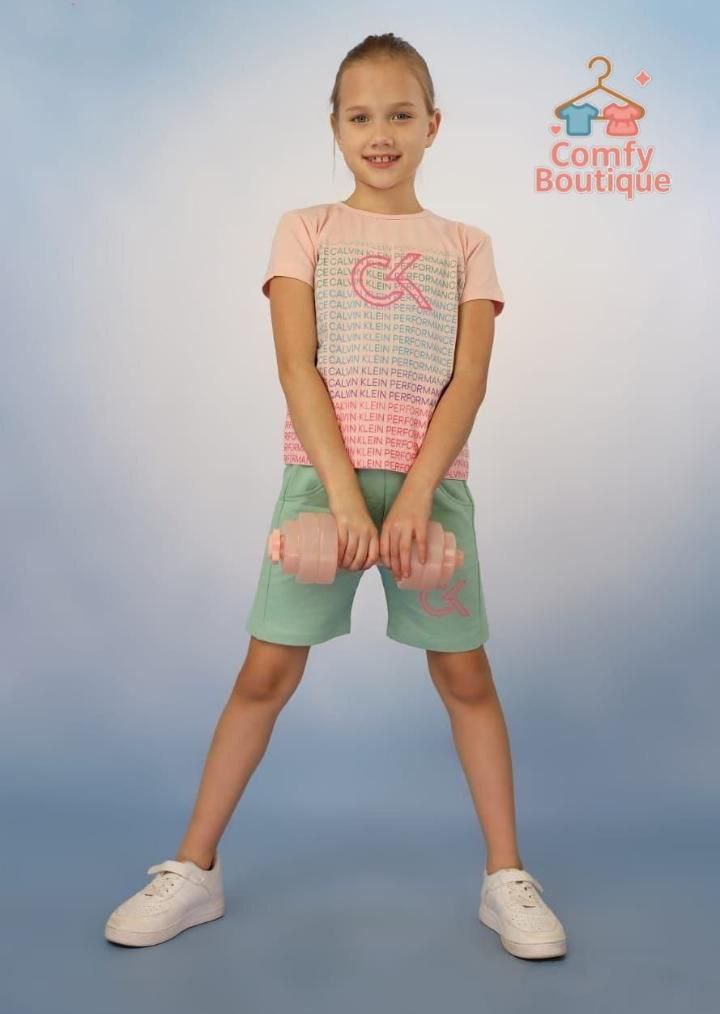 Girls Everyday Two-Piece Set – Comfortable Cotton Summer Wear