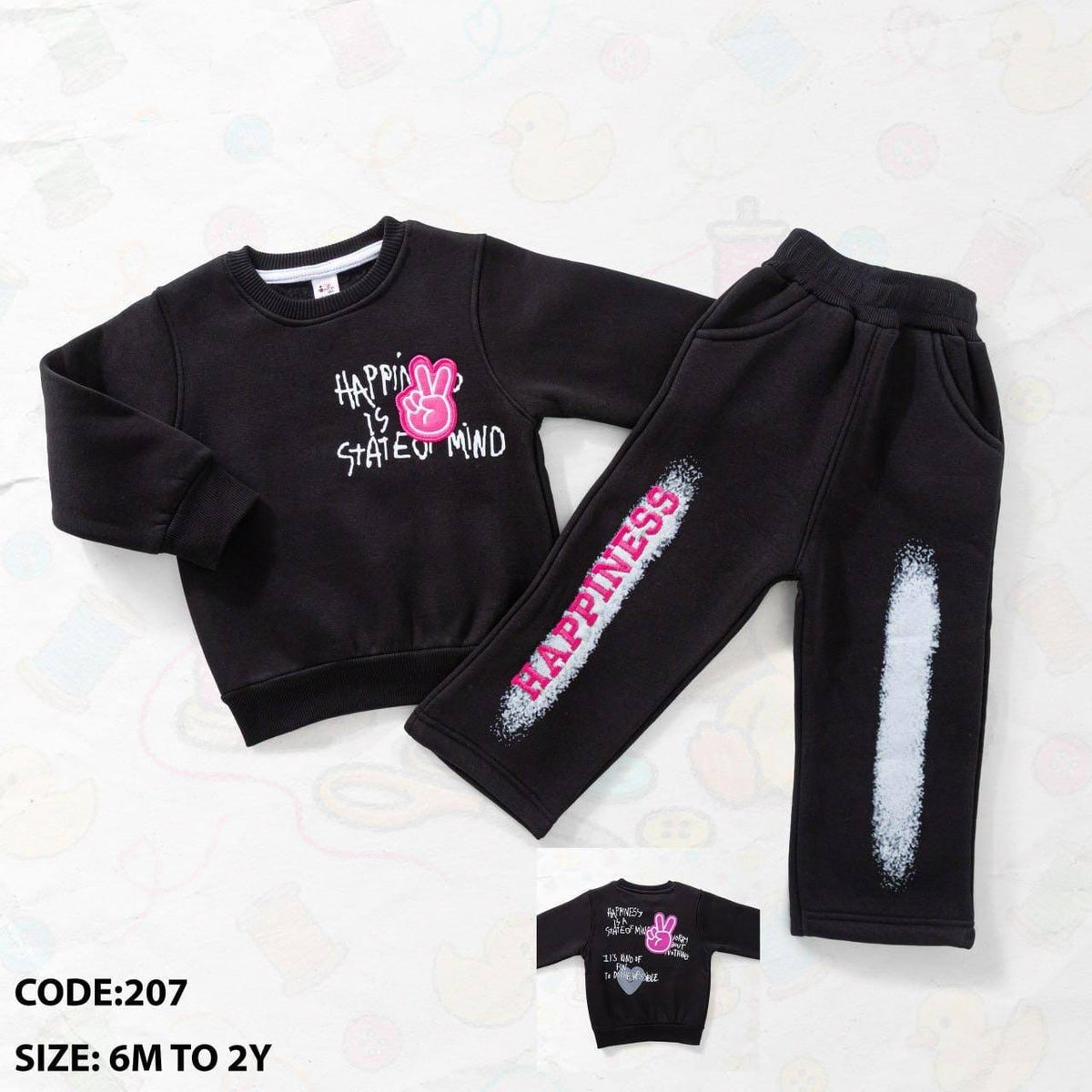 Baby Girl Warm Winter Outfit