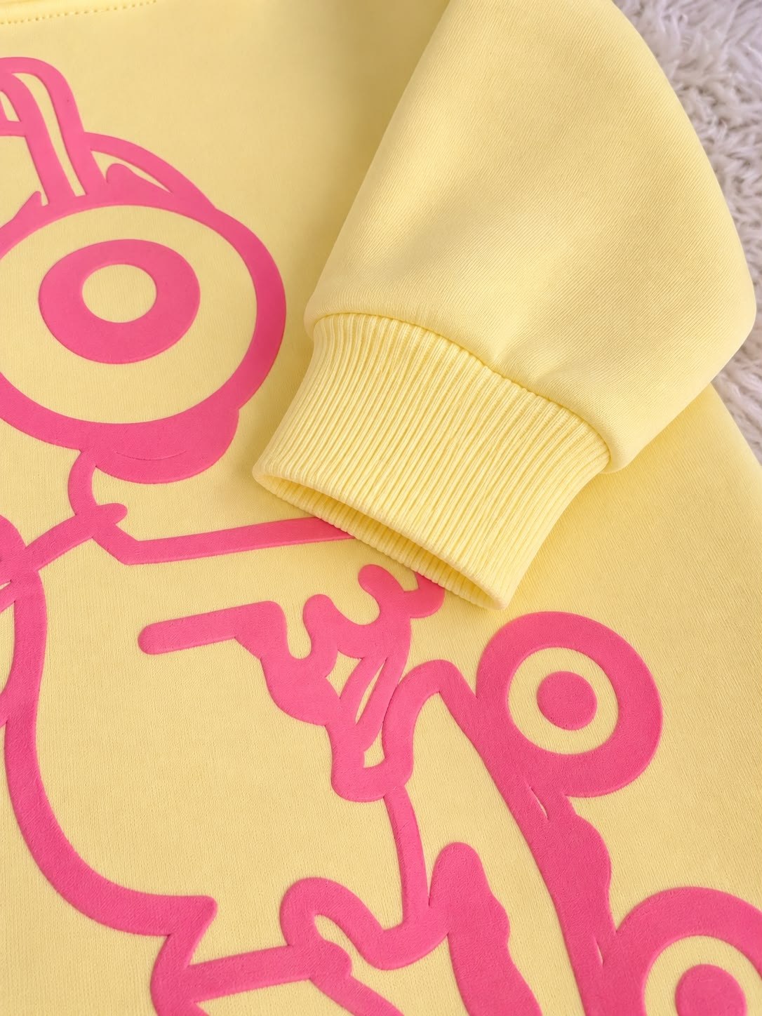 Girls’ Yellow Snoopy Hoodie Dress : PK1-003G
