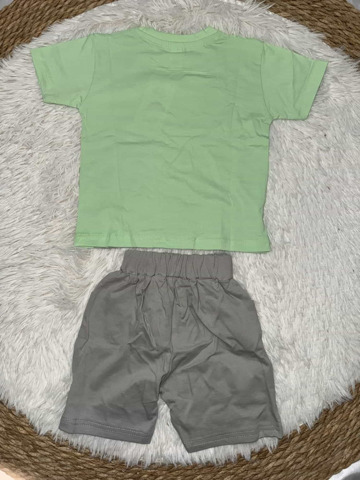 Best Girl Green Shorts Set – Girl (Best Girl Text)