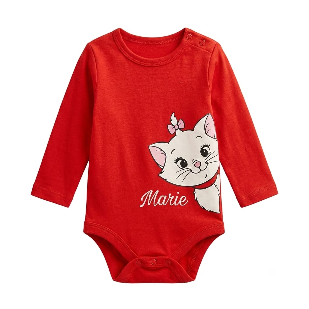 Baby 4-Piece Long Sleeve Bodysuits Set – Soft Cotton, Cute Prints : VA1-003