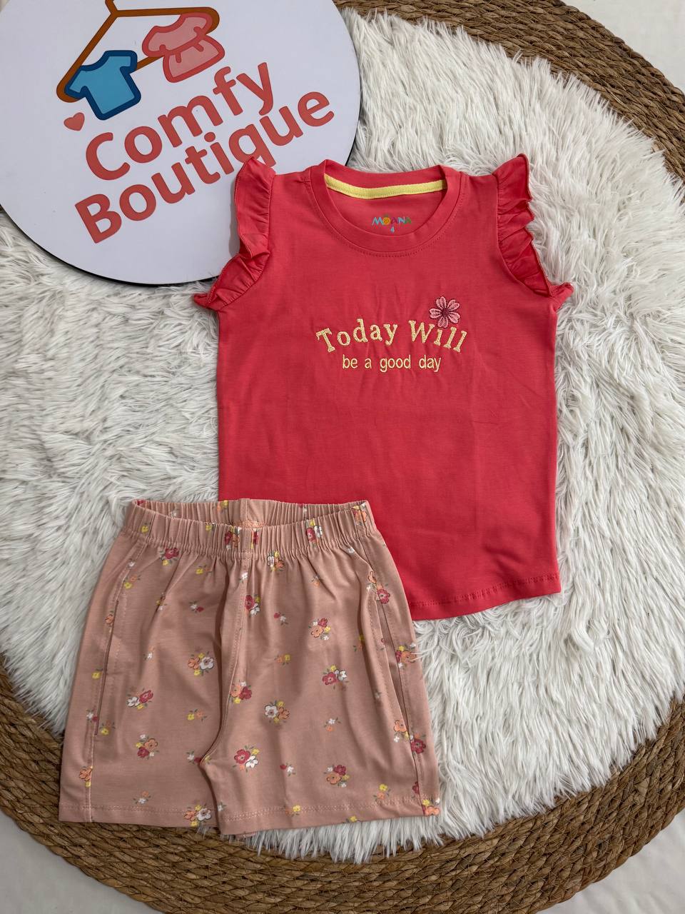 Summer girls lounge set pajamas