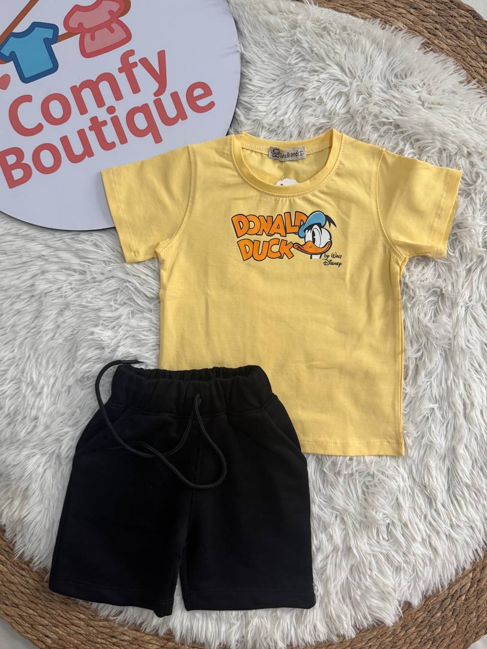Cute Disney Donald Duck Outfit for Boys – Casual Summer Wear