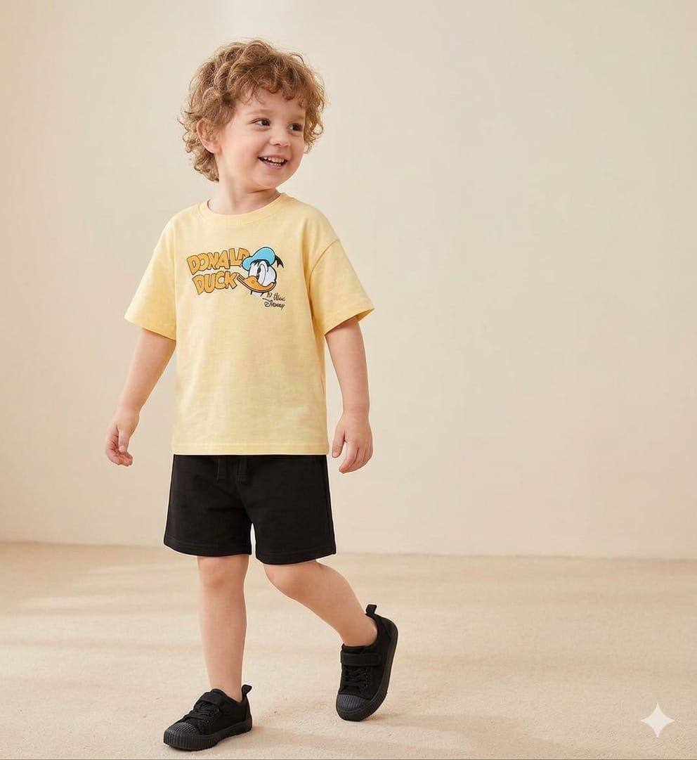 Cute Disney Donald Duck Outfit for Boys – Casual Summer Wear