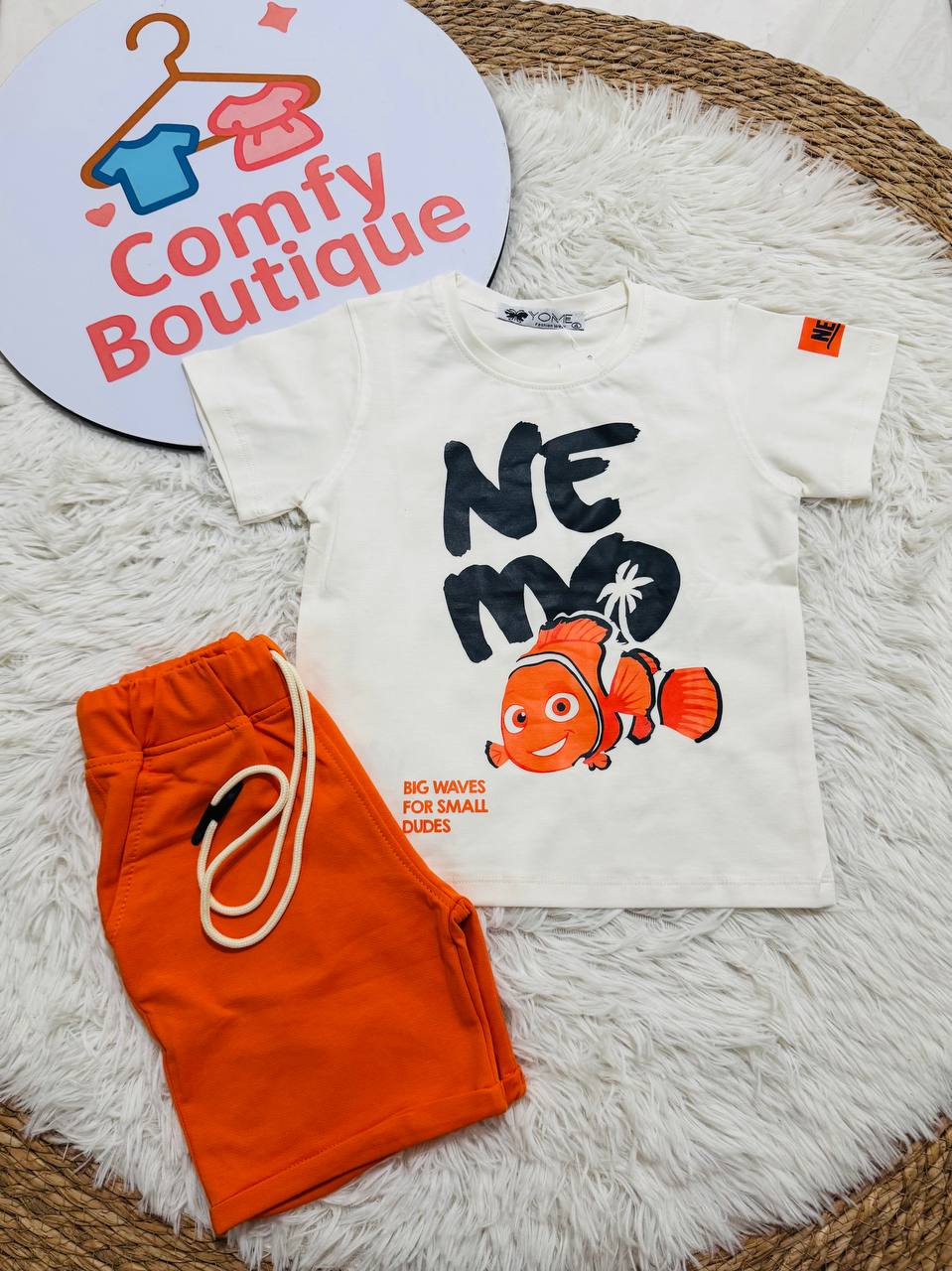 Fun Ocean-Themed Outfit for Boys