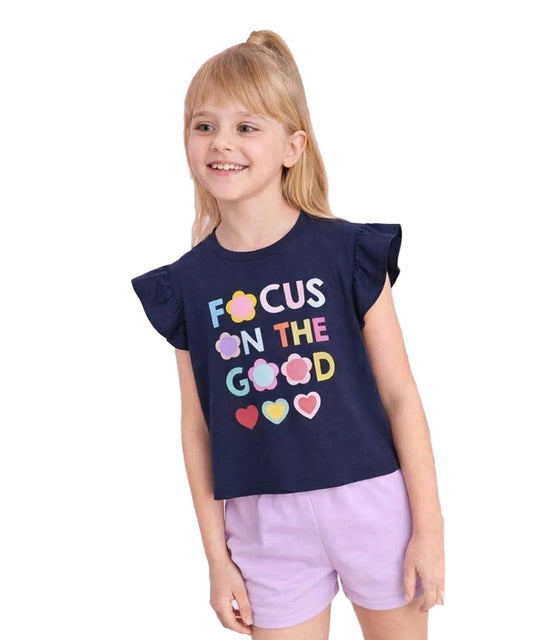 Girls Printed Summer Set – Focus on the Good