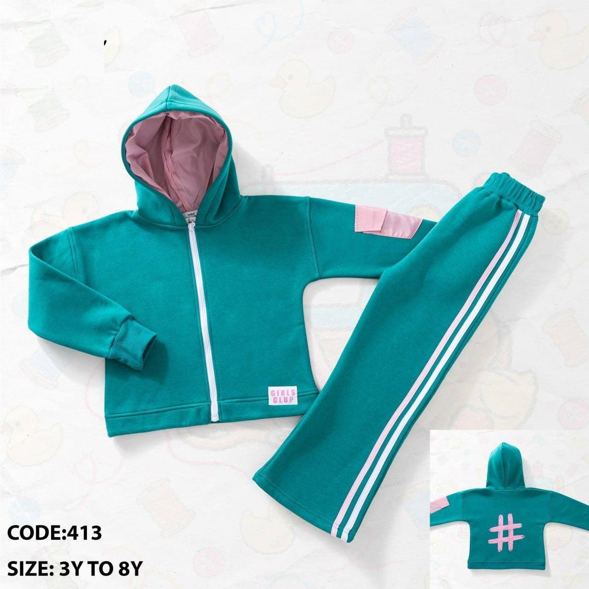 Girls' Warm Winter Outfit