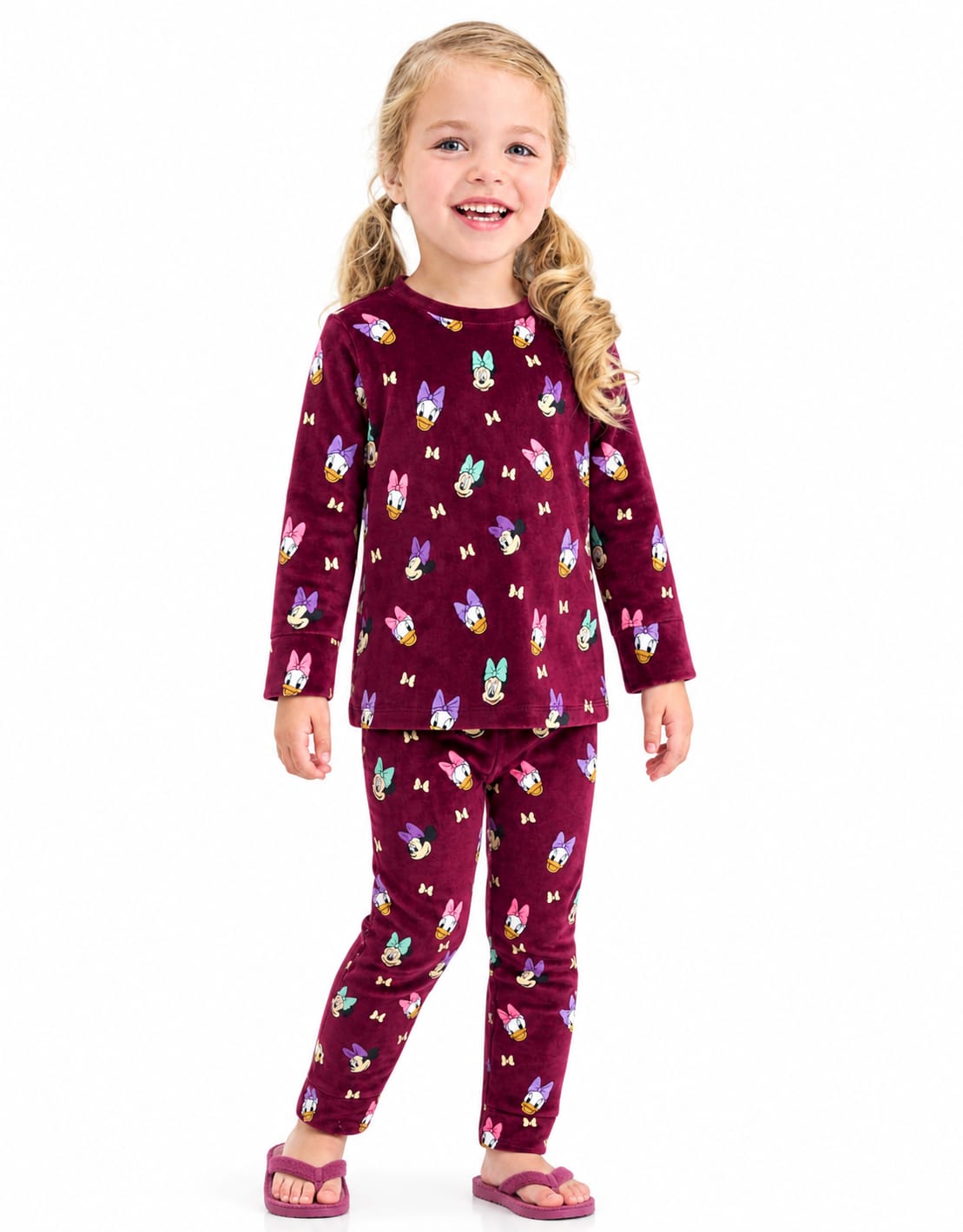 Girls' Disney Pajama Set | Long Sleeve Cozy Sleepwear : DB1-006G