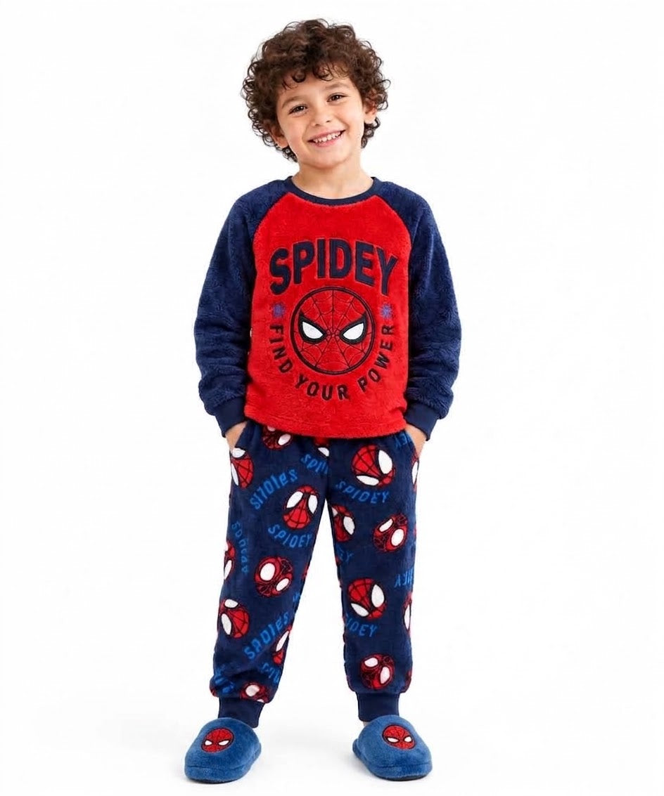 Boys’ Spidey Soft Polar Fleece Pajama Set : ZM1-008G