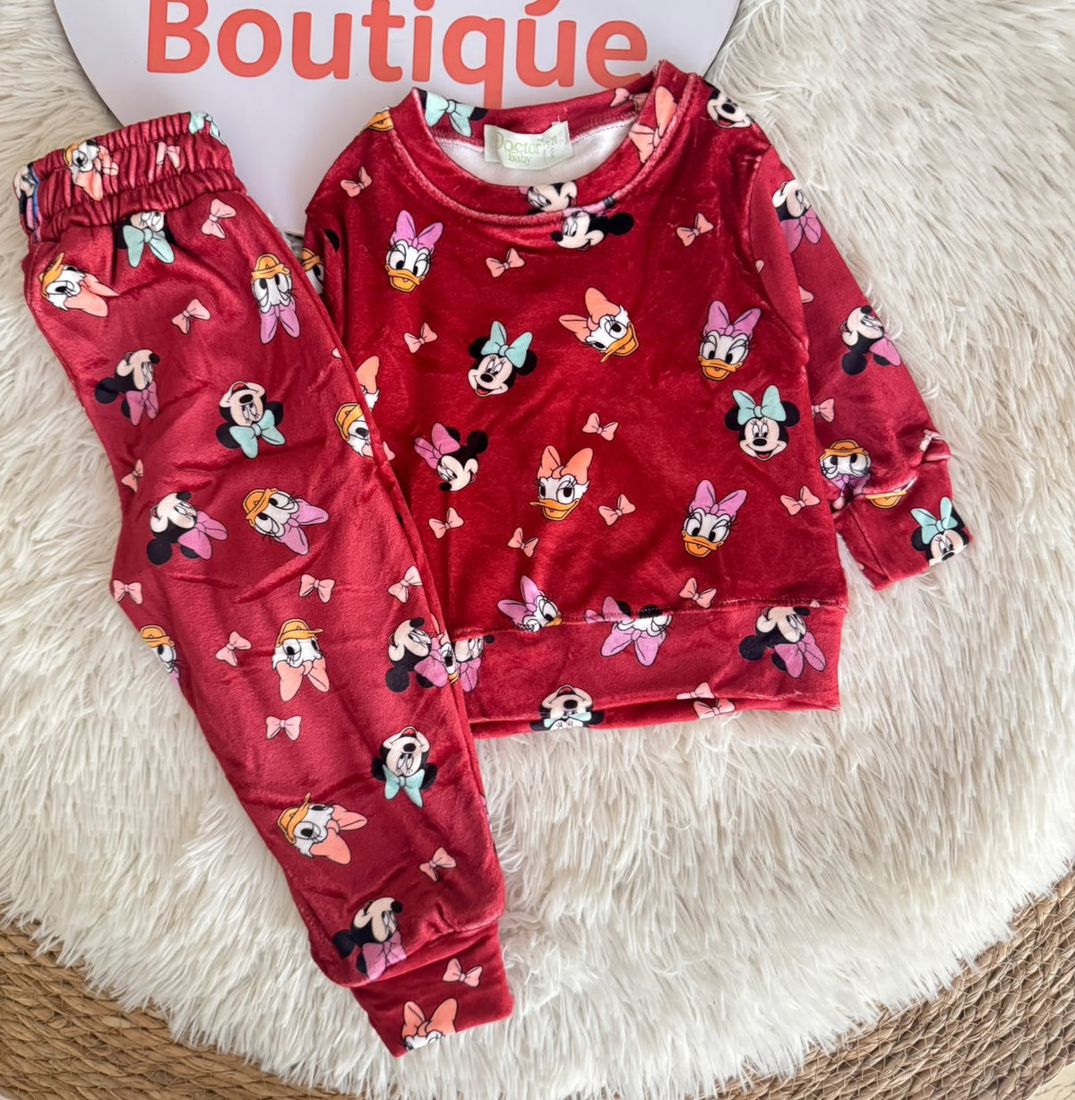 Girls' Disney Pajama Set | Long Sleeve Cozy Sleepwear : DB1-006G