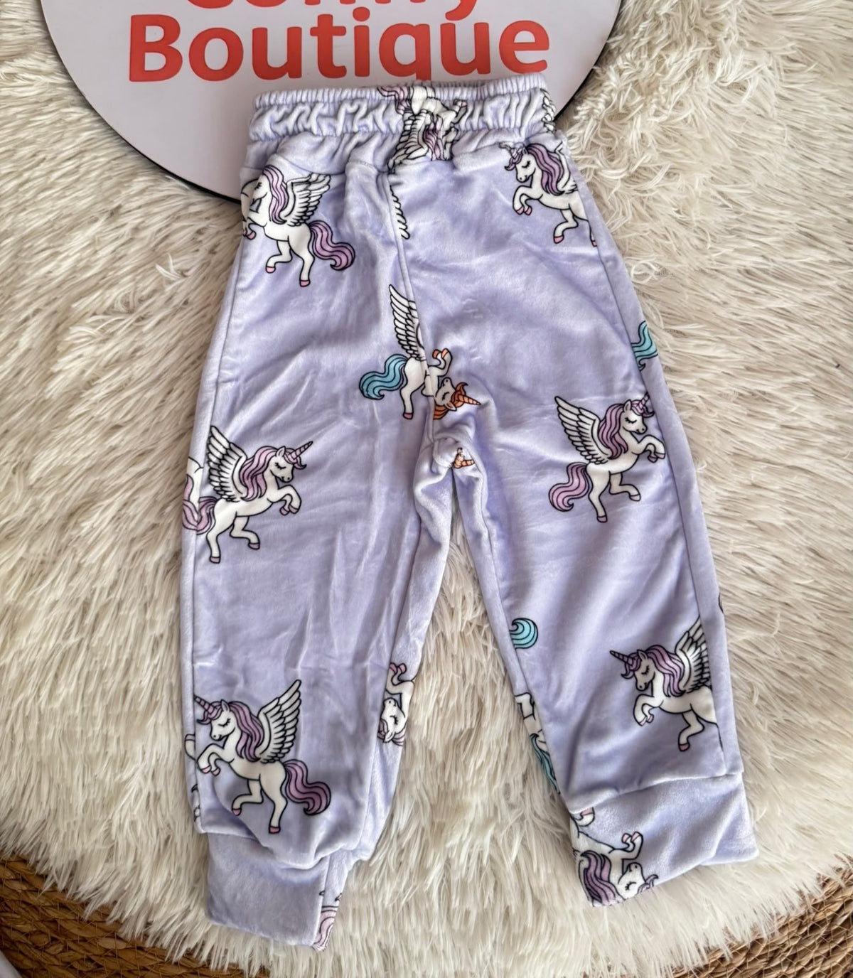 Girls' Unicorn Pajama Set | Long Sleeve Cozy Sleepwear  : DB1-007G