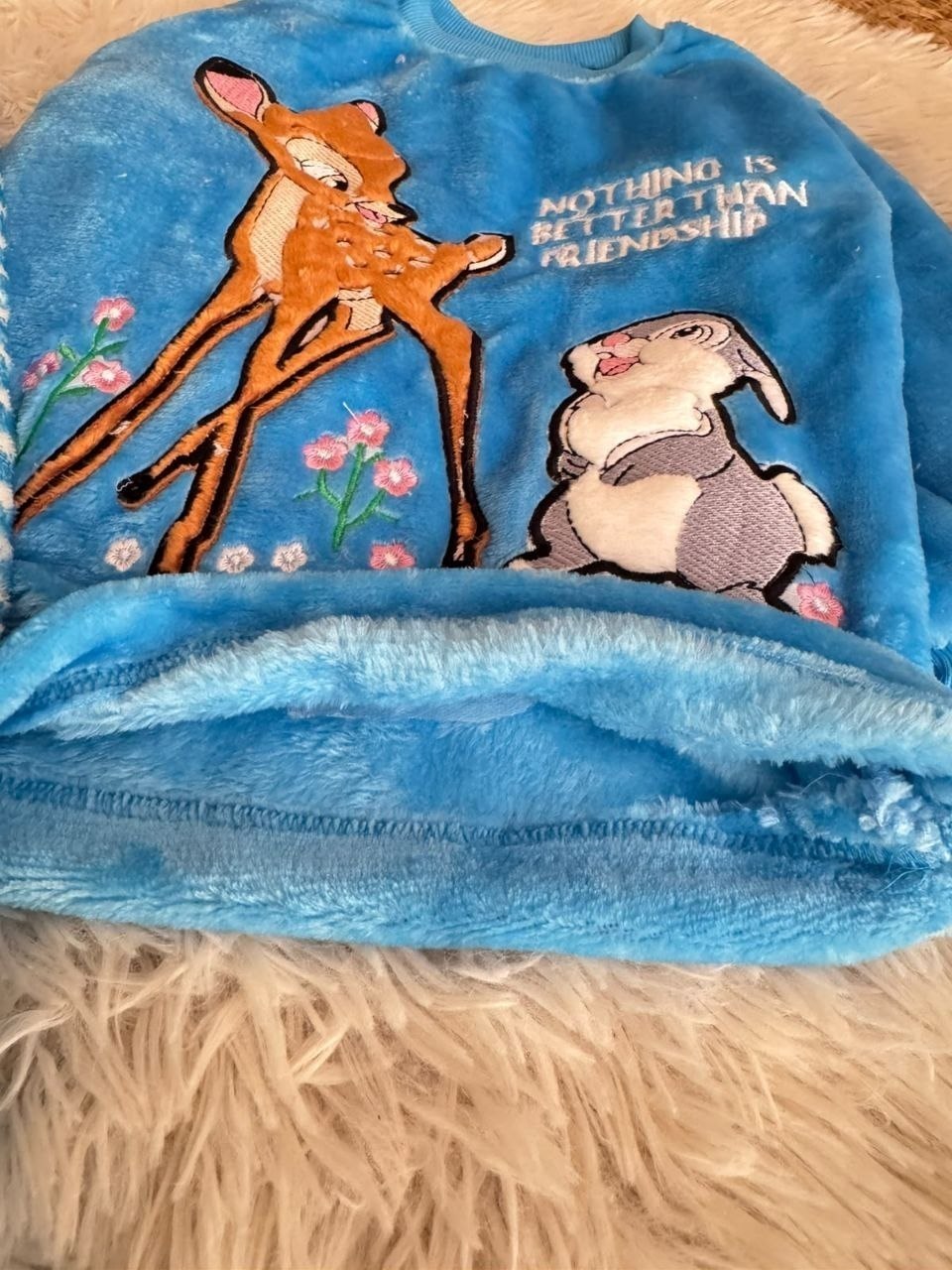 Girls’ Bambi Ultra-Soft Polar Fleece Pajama Set : ZM1-001G