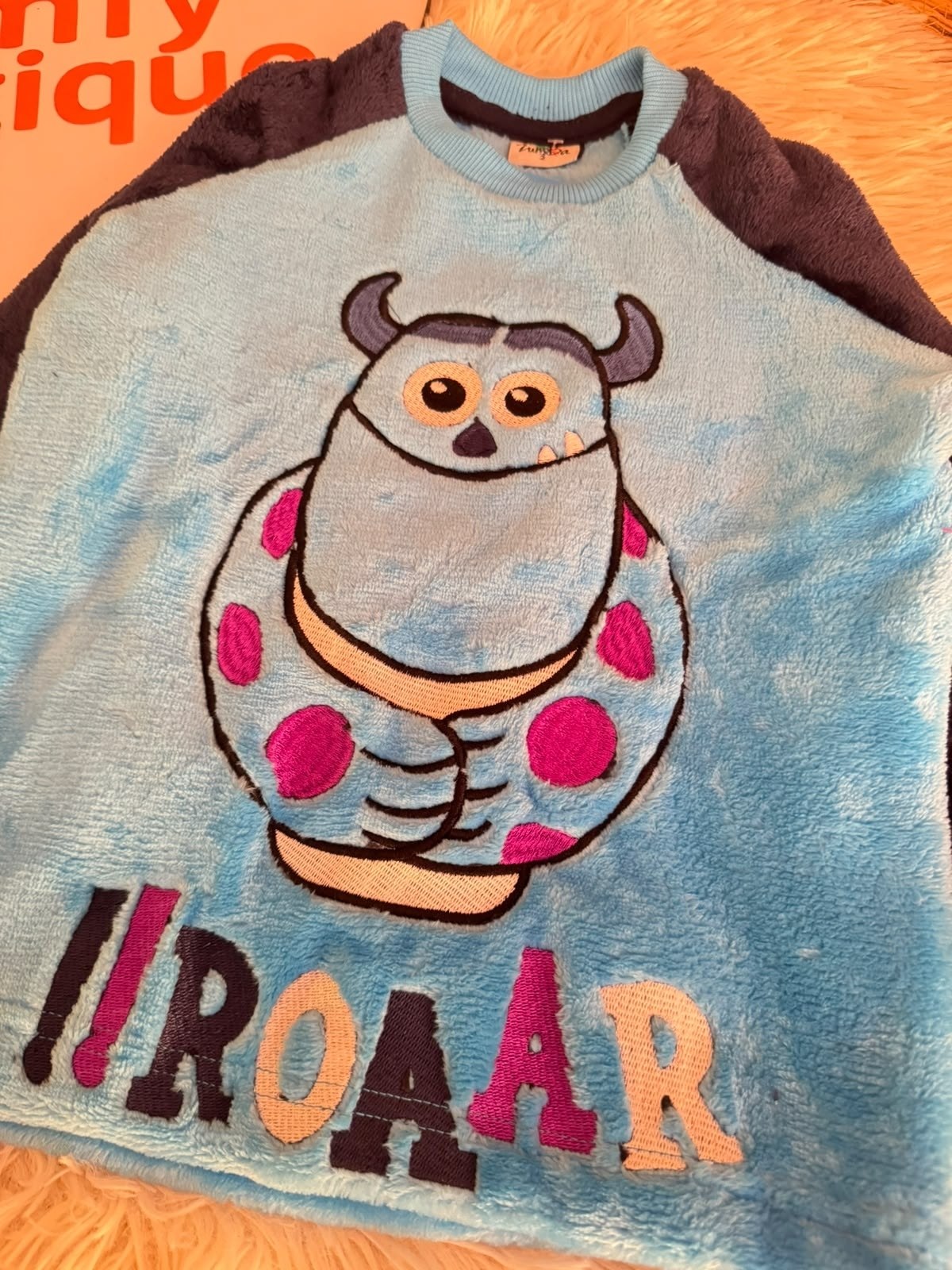 Boys’ Monsters Inc. Soft Polar Fleece Pajama Set : ZM1-010G