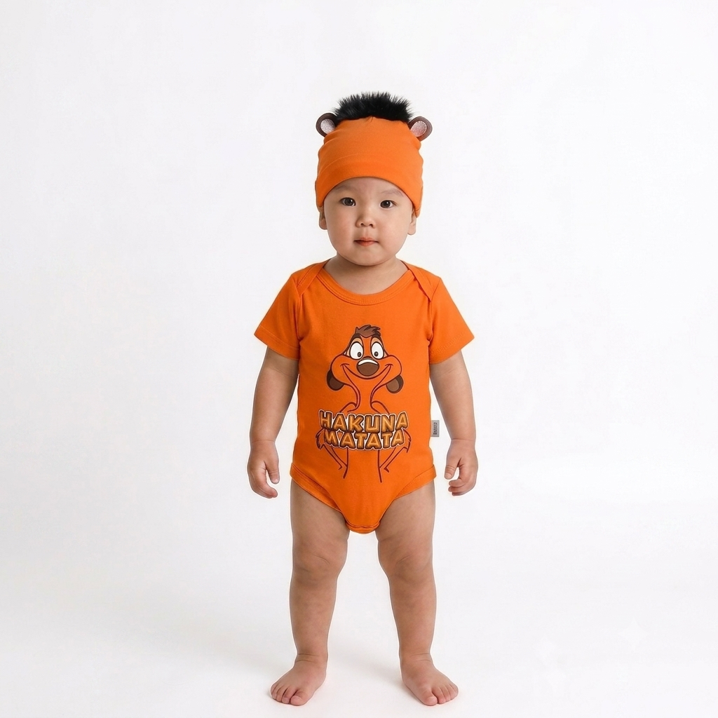 Hakuna Matata Baby Bodysuit & Hat Set