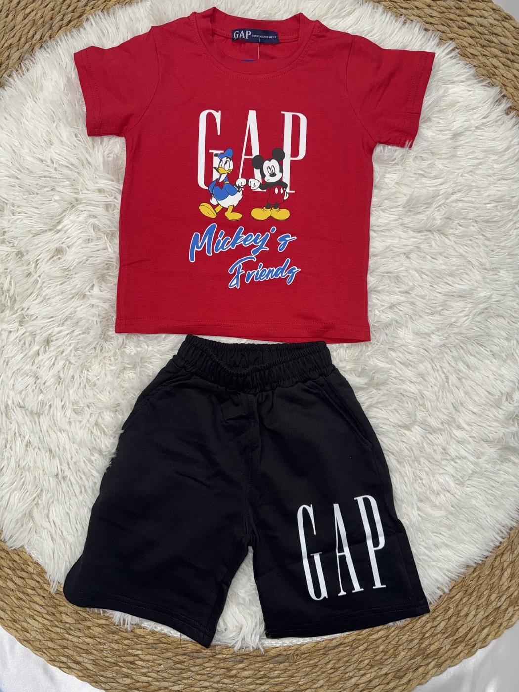 Pluto Blue Set - Boy (Grey Shorts)